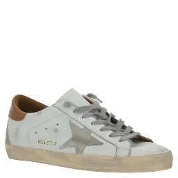 White Leather Superstar Sneakers