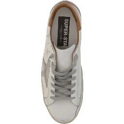 White Leather Superstar Sneakers