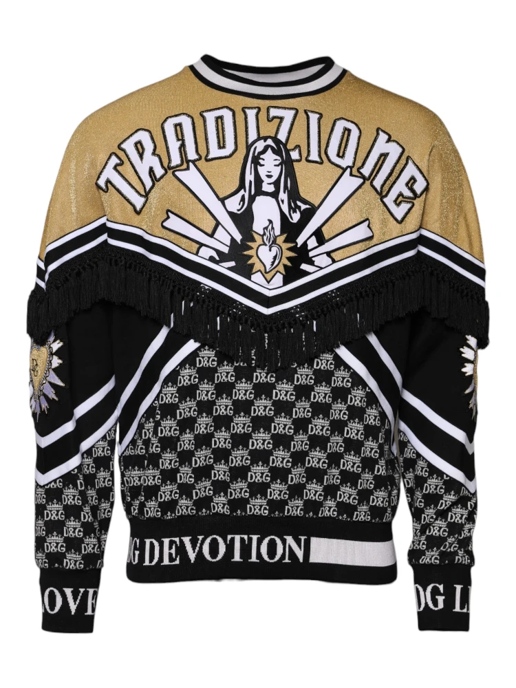 Multicolor Tradizione E Devotion Sweatshirt Sweater