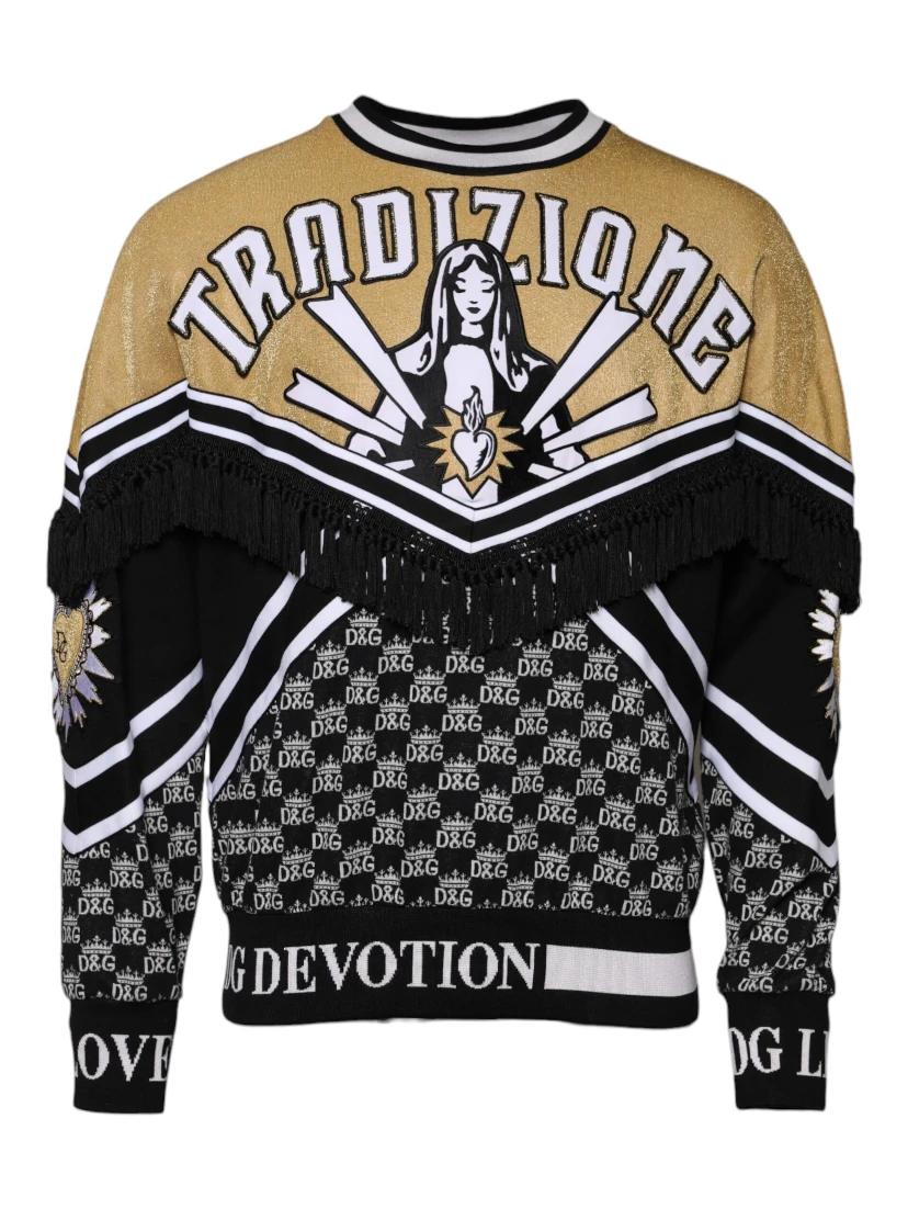 Multicolor Tradizione E Devotion Sweatshirt Sweater