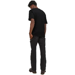 Black Cotton T-Shirt
