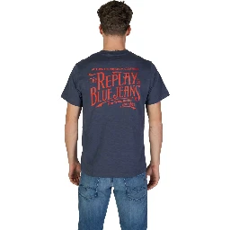 Blue Cotton T-Shirt