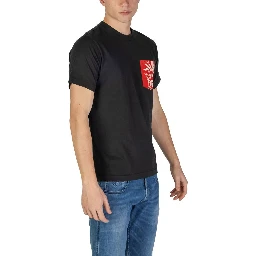 تيشيرت قطني أسود