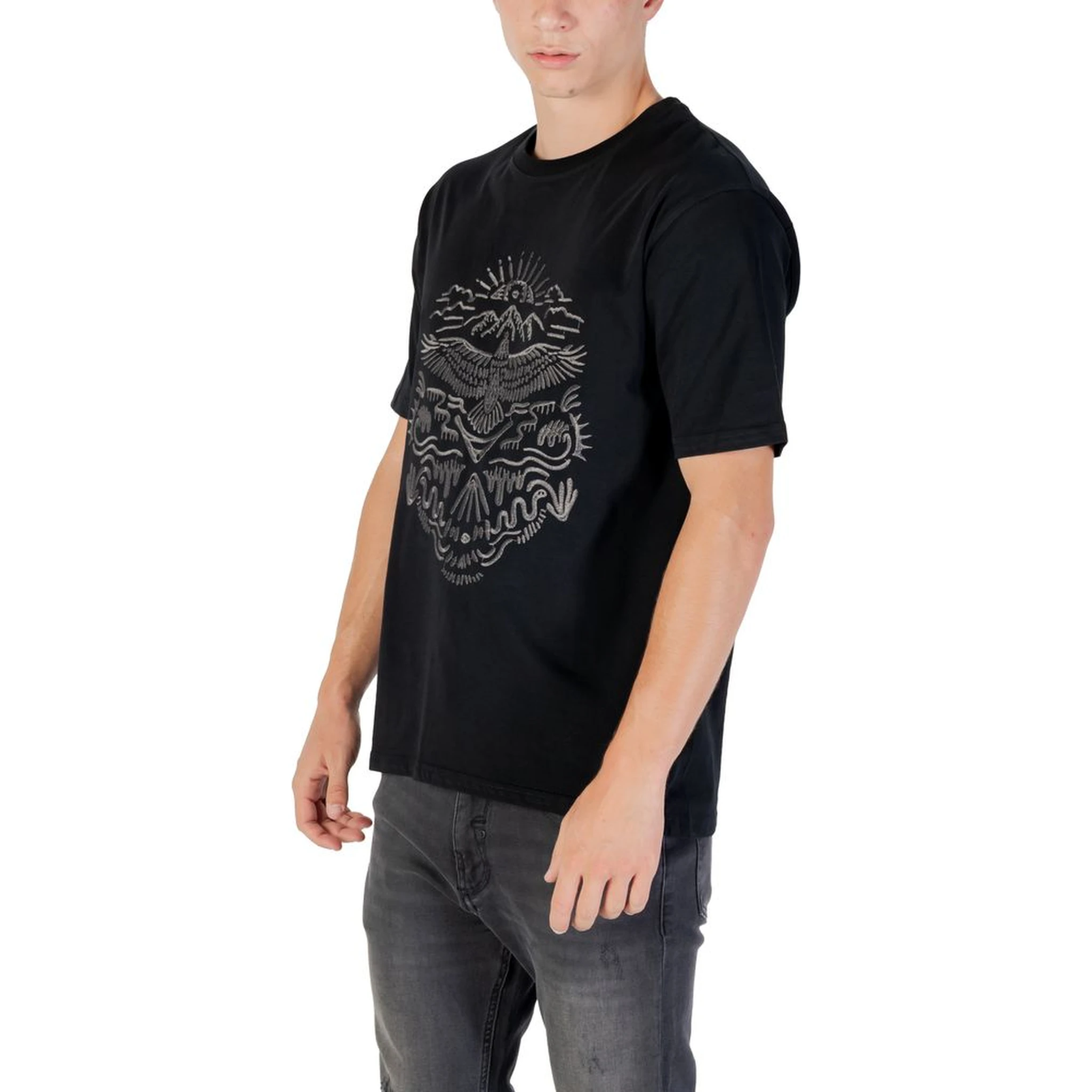 Black Cotton Sportswear
