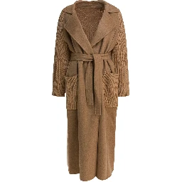 Camel long coat