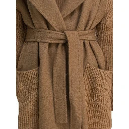Camel long coat