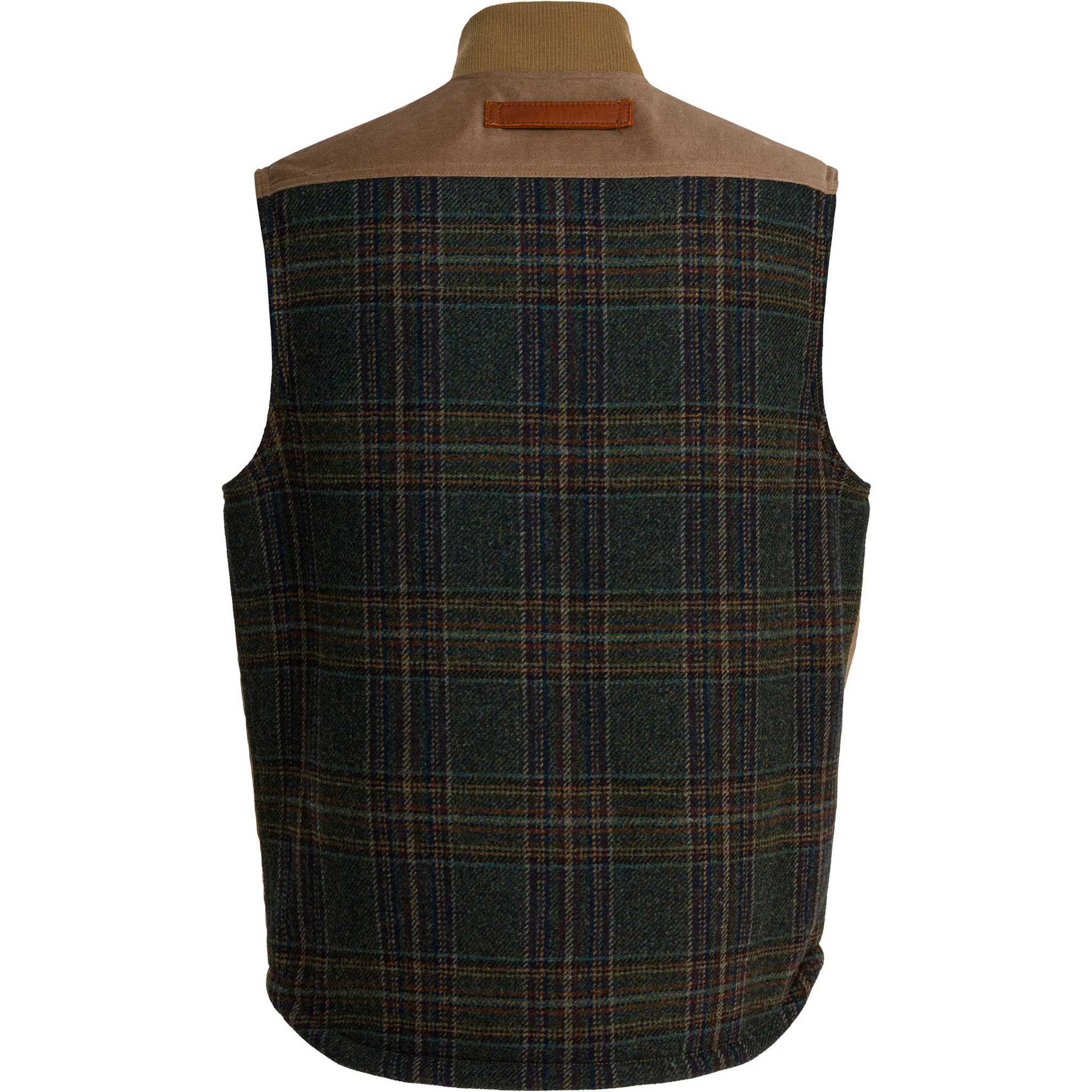Sleeveless wool jacket