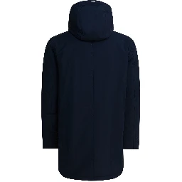 Long coat with hood