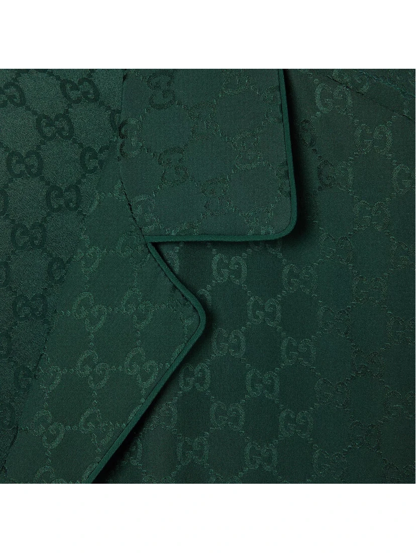 GG silk shirt