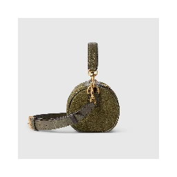 Mini Ophidia signature Web-stripe trim cross body bag