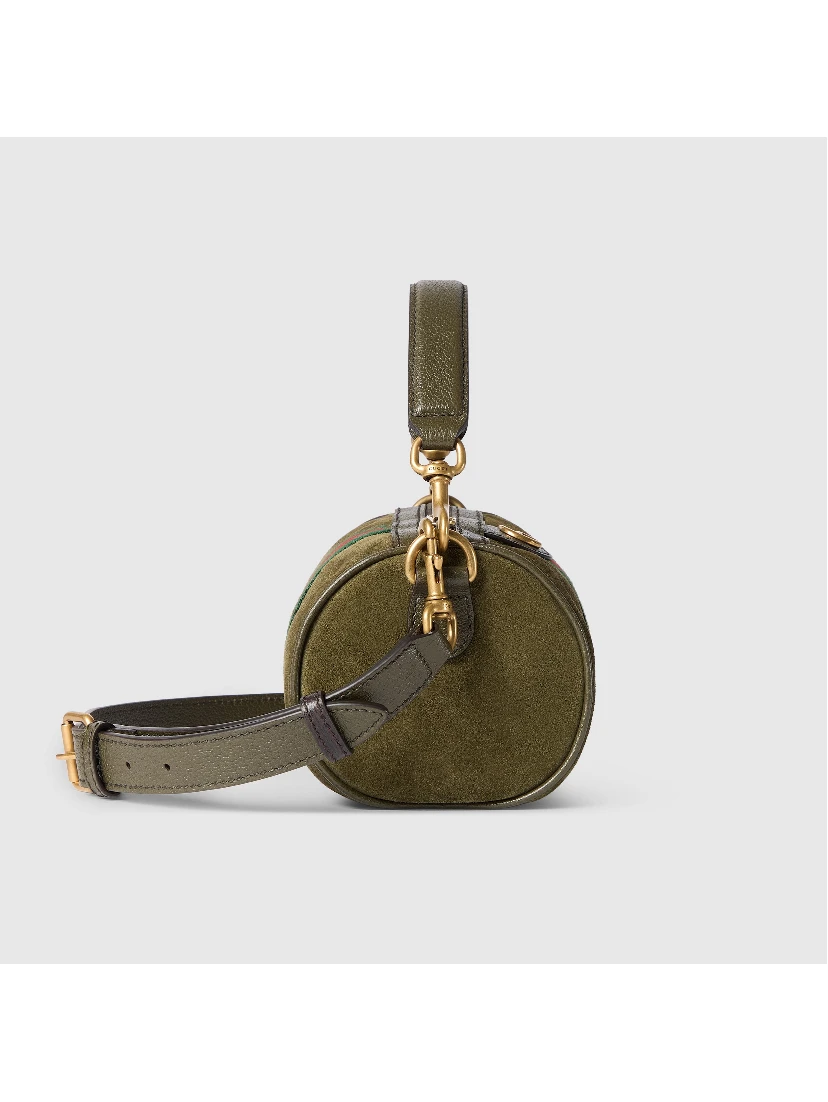 Mini Ophidia signature Web-stripe trim cross body bag