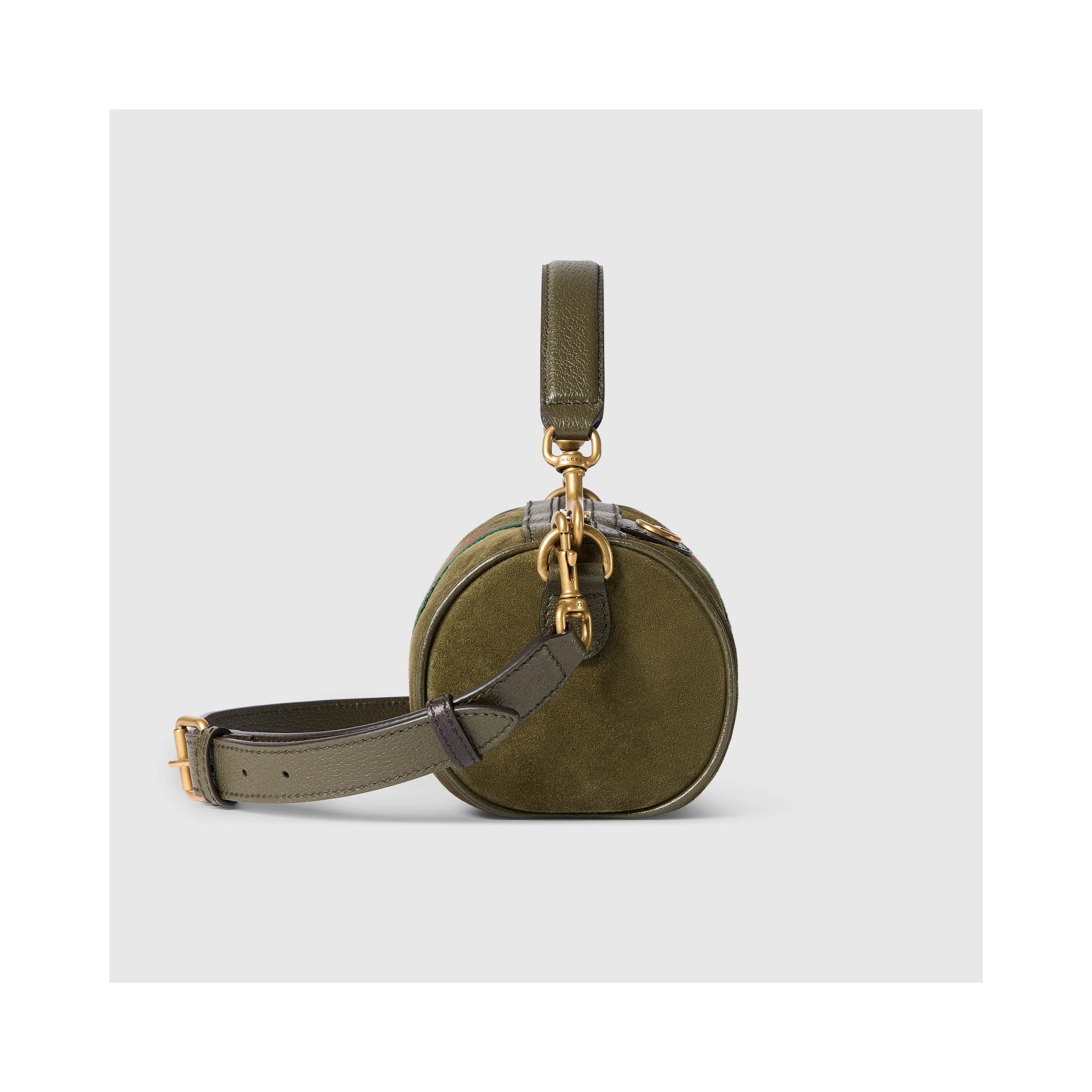 Mini Ophidia signature Web-stripe trim cross body bag