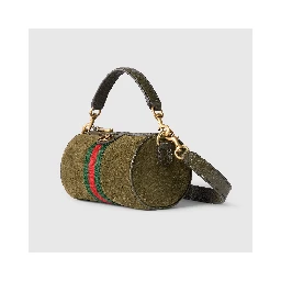 Mini Ophidia signature Web-stripe trim cross body bag