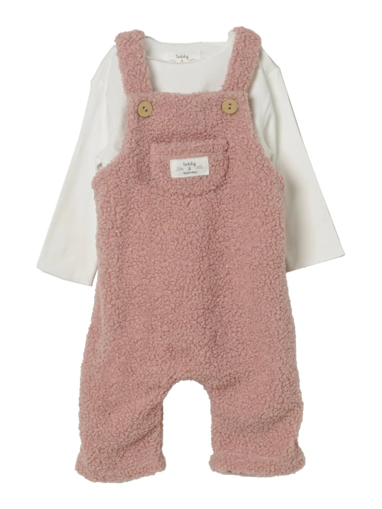 T-SHIRT WITH DUNGAREES SET