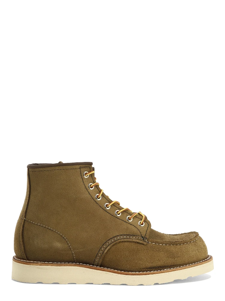 "Classic Moc" lace-up ankle boots