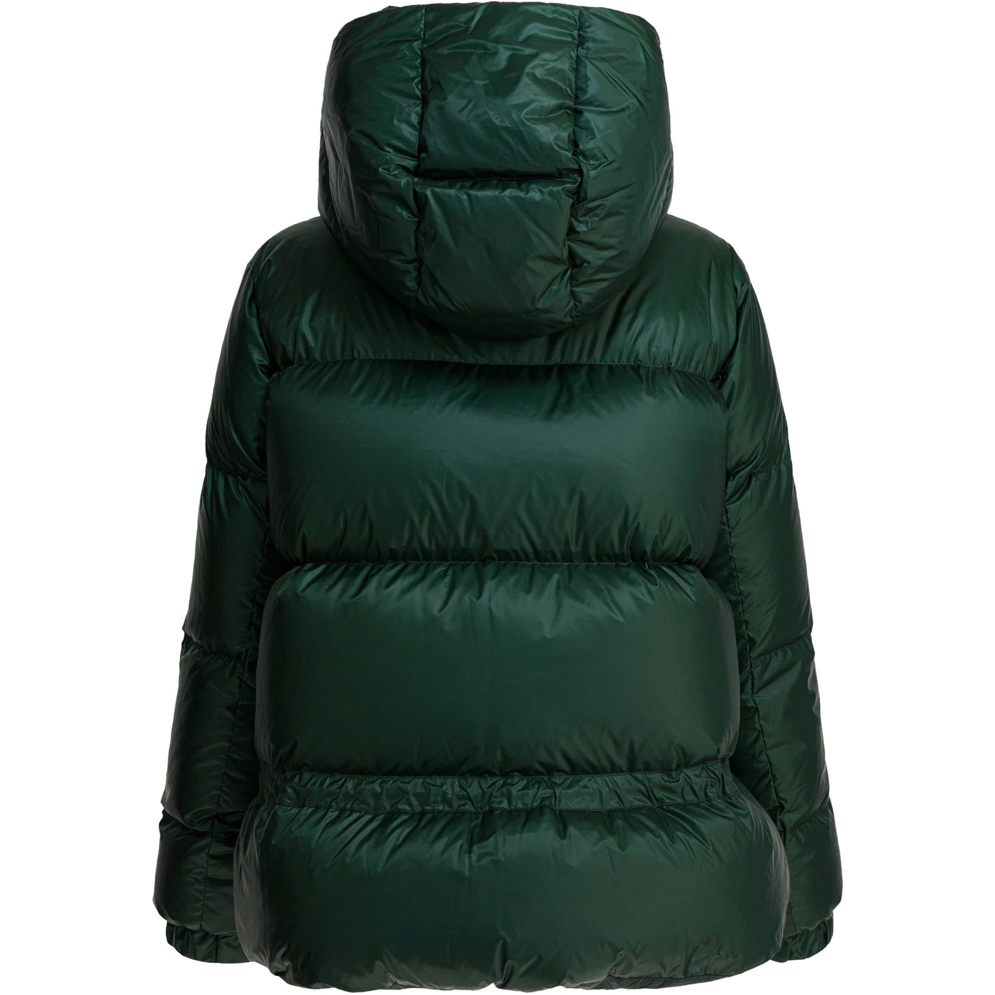Quilted nylon down jacket