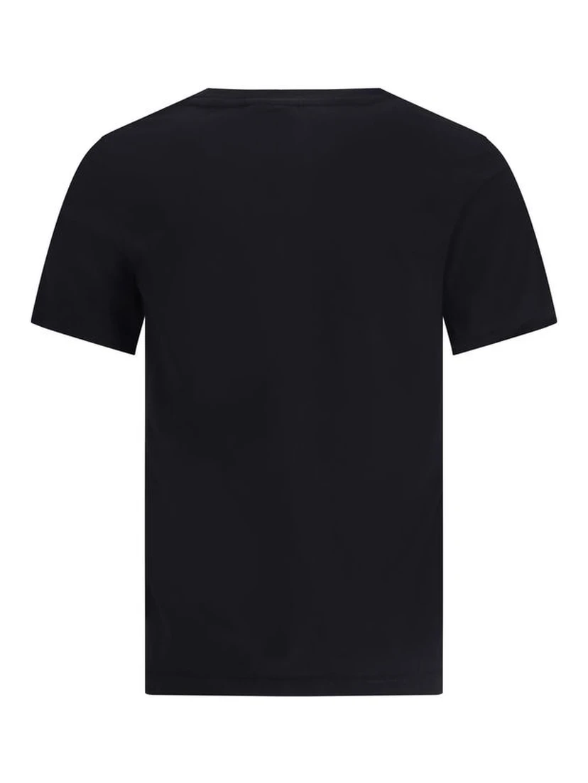 Black Cotton T-Shirt