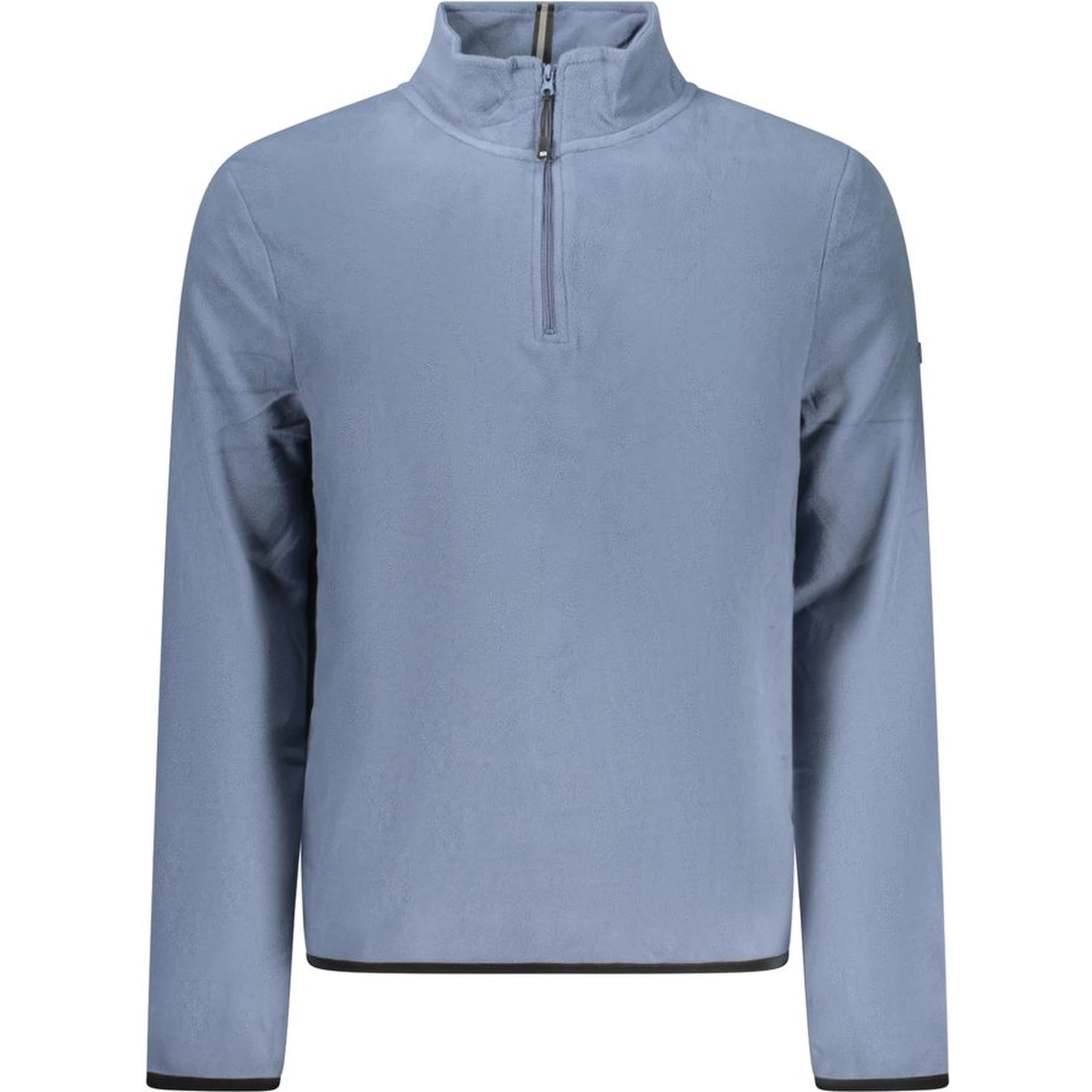 Blue Polyester Men Sweater