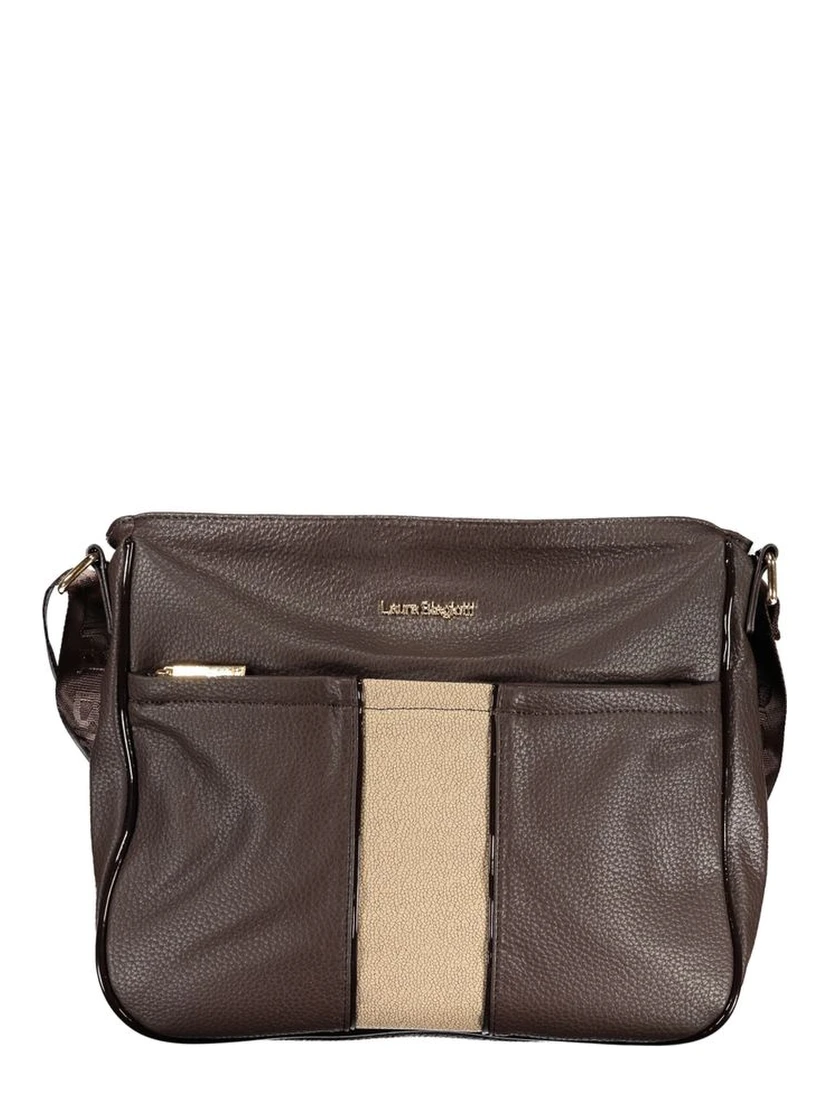 Brown PVC Women Handbag