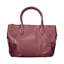 Red PVC Women Handbag