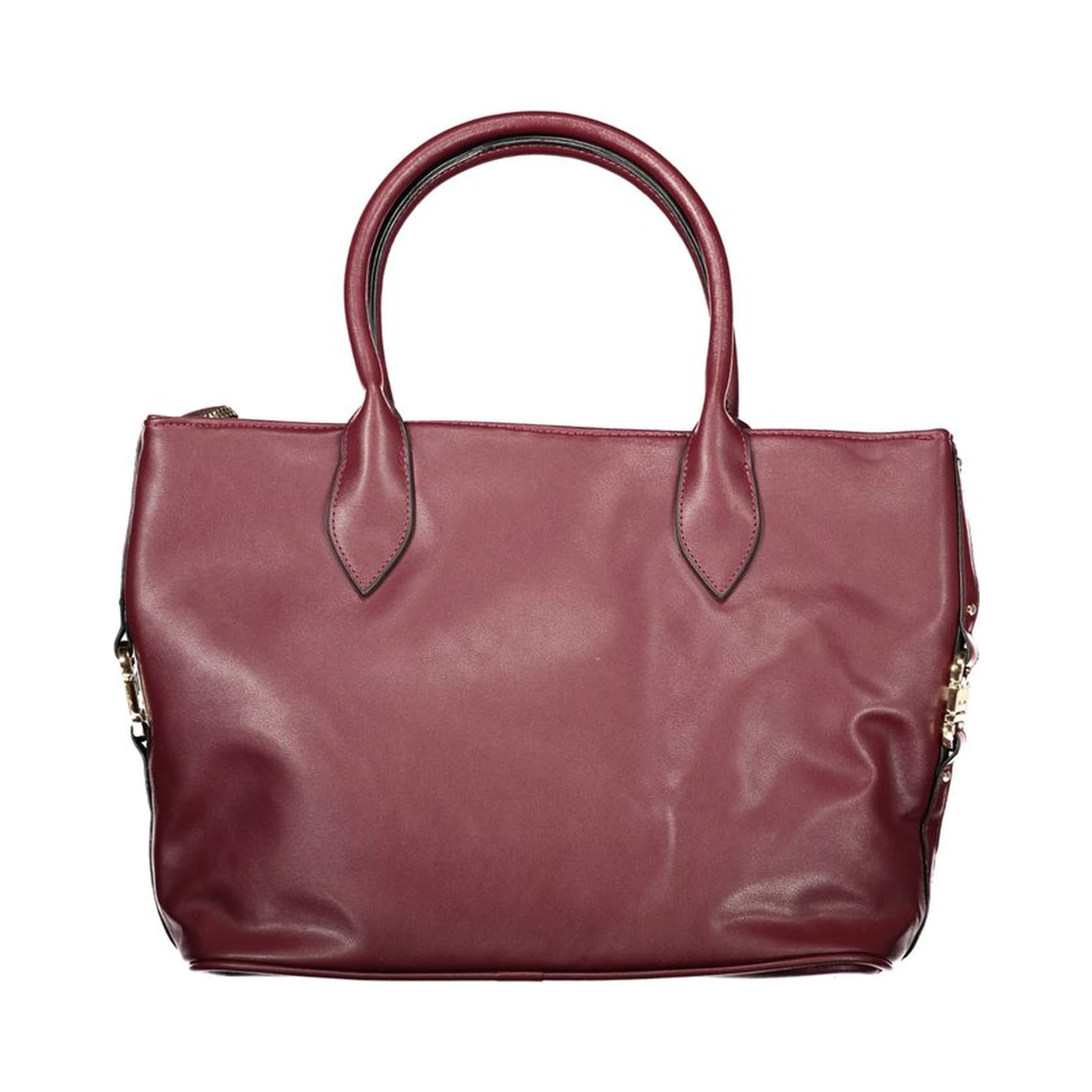 Red PVC Women Handbag