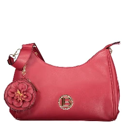 Red PVC Women Handbag