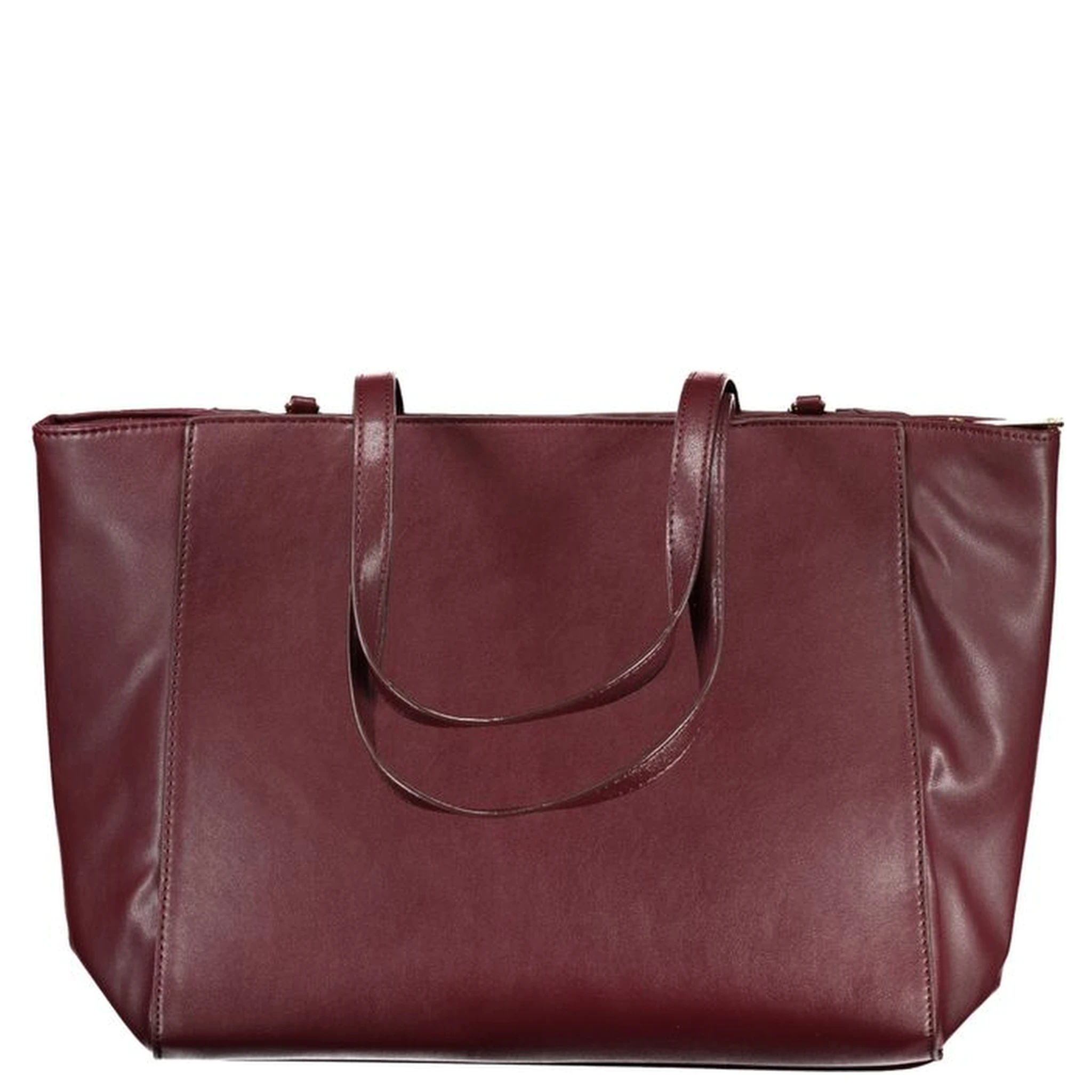 Red PVC Women Handbag