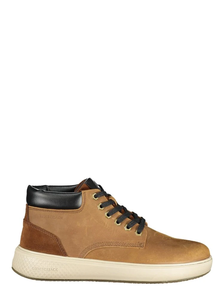 Brown Leather Men Boot