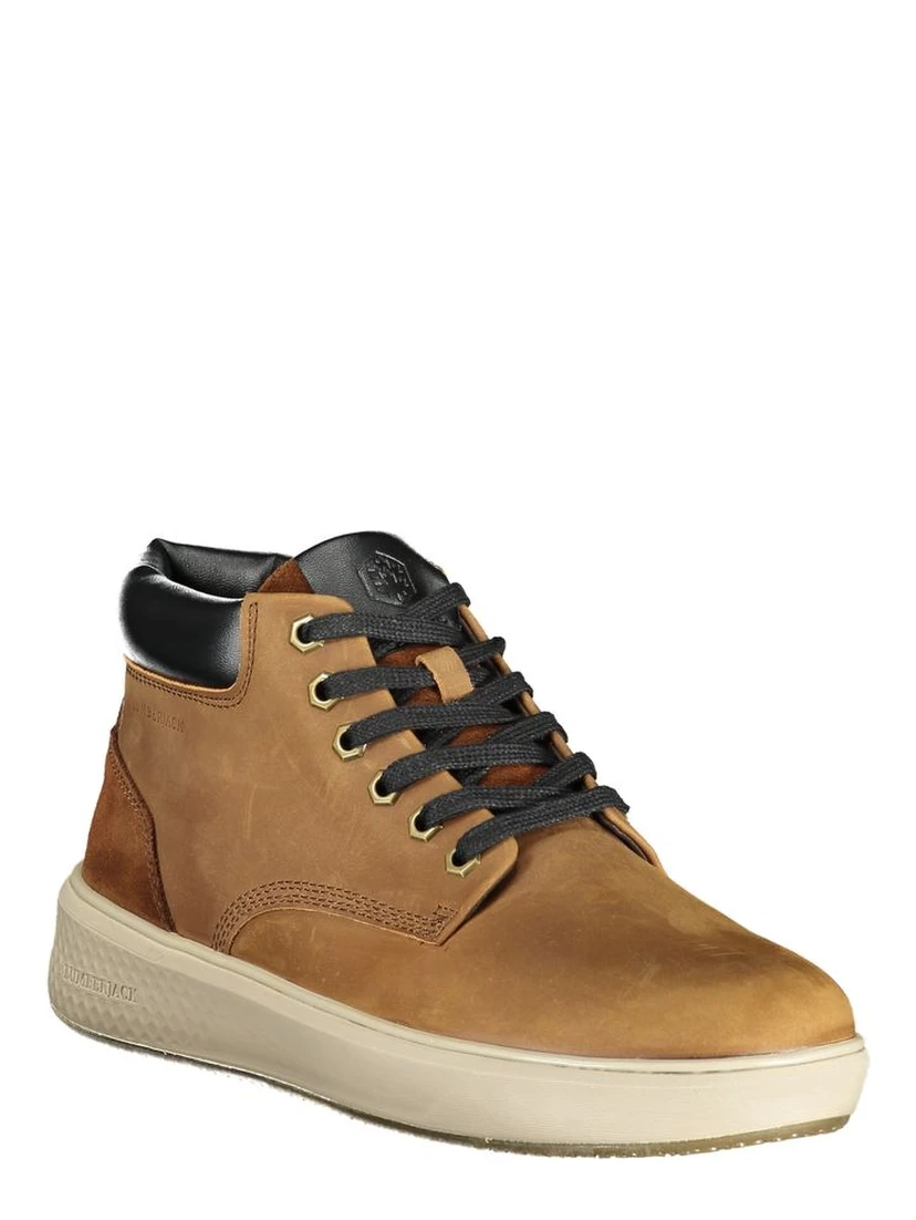 Brown Leather Men Boot