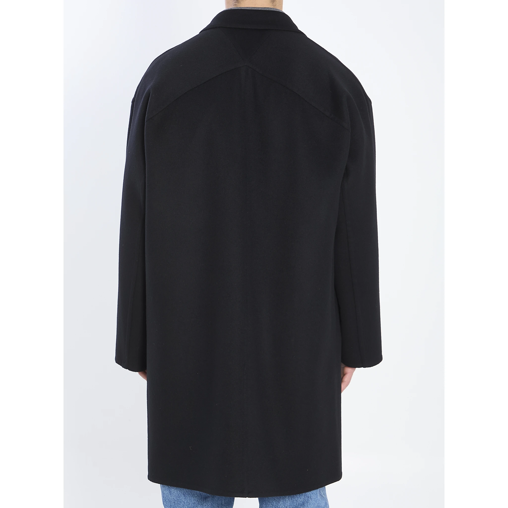 Midi wool coat