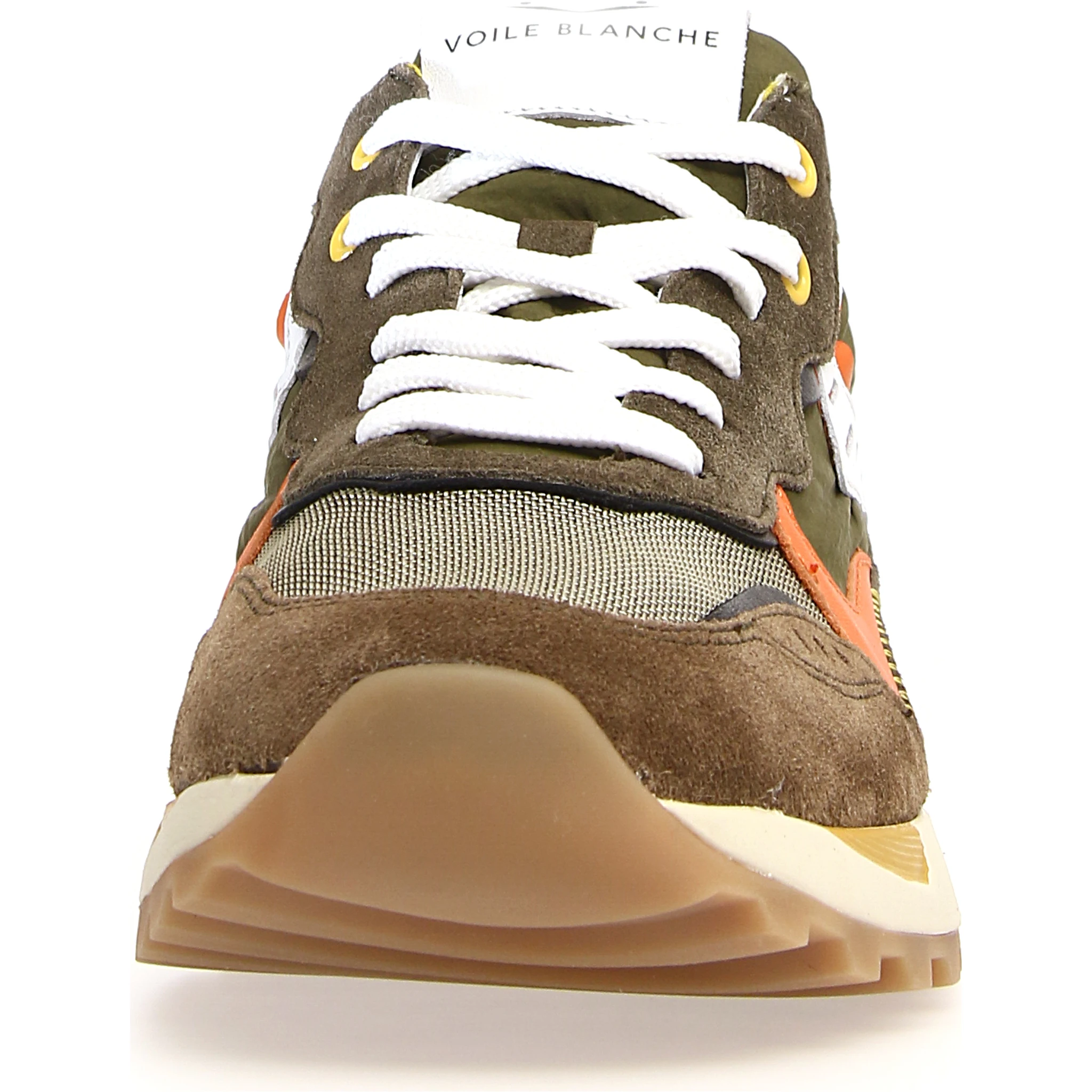 Man Sneakers Leather, Textile Fibers