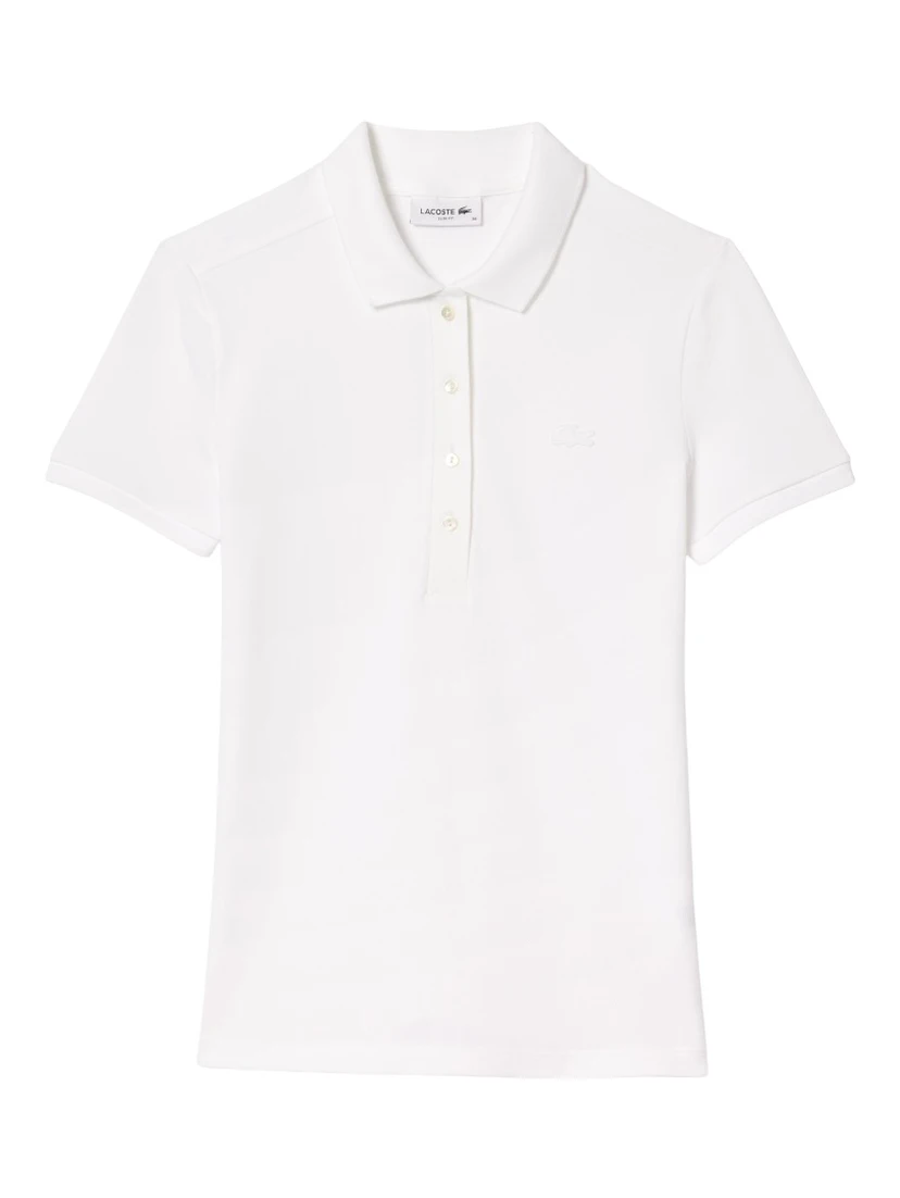 embroidered-logo polo shirt