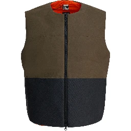 Cotton sleeveless jacket