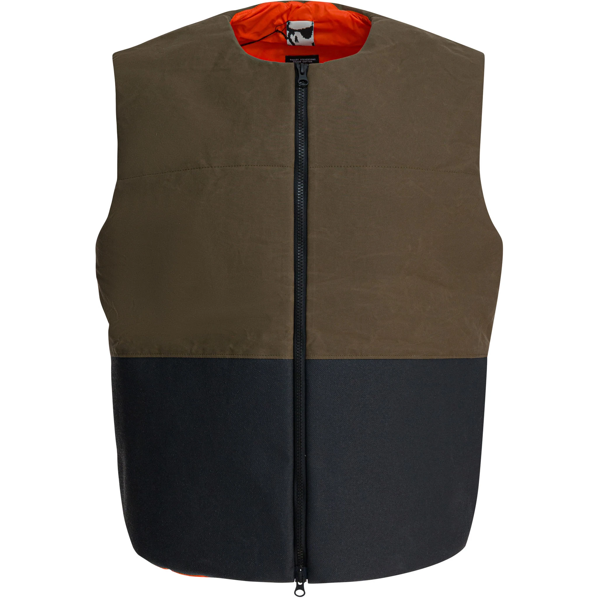 Cotton sleeveless jacket