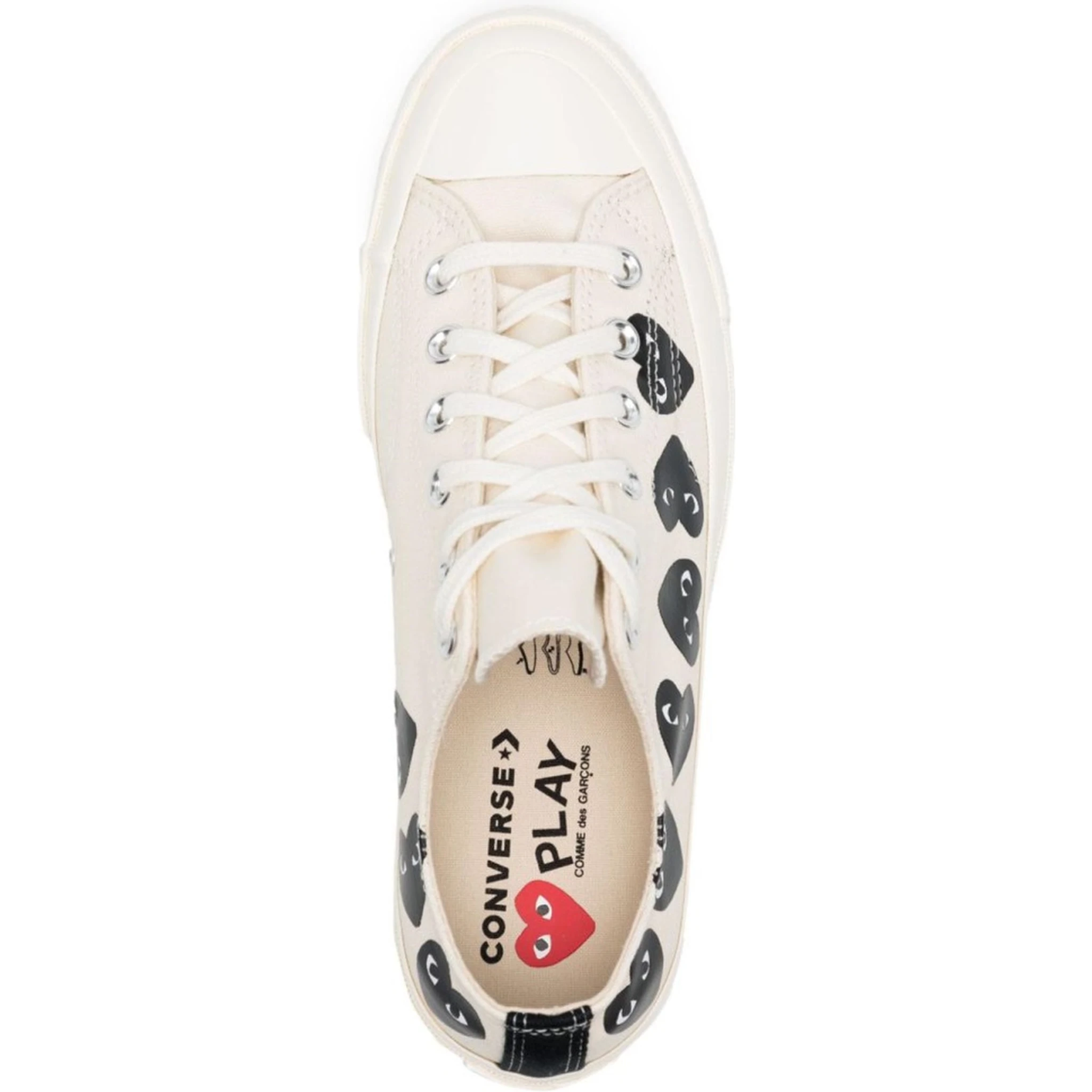 "CHUCK 70 MULTI HEARTS" SNEAKER