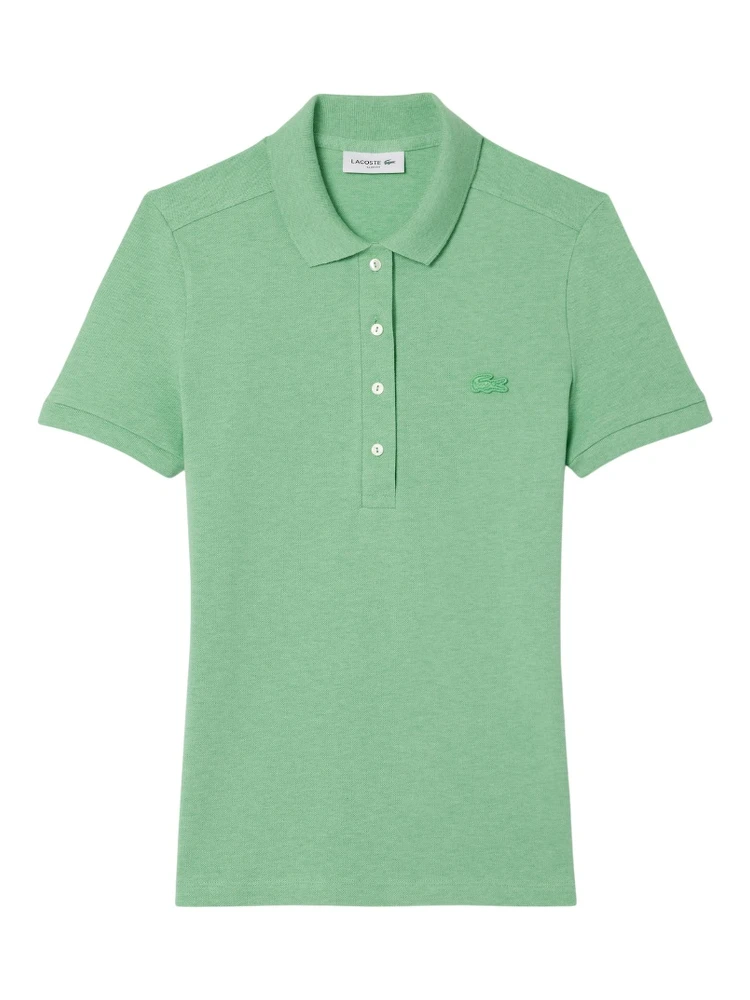 embroidered-logo polo shirt