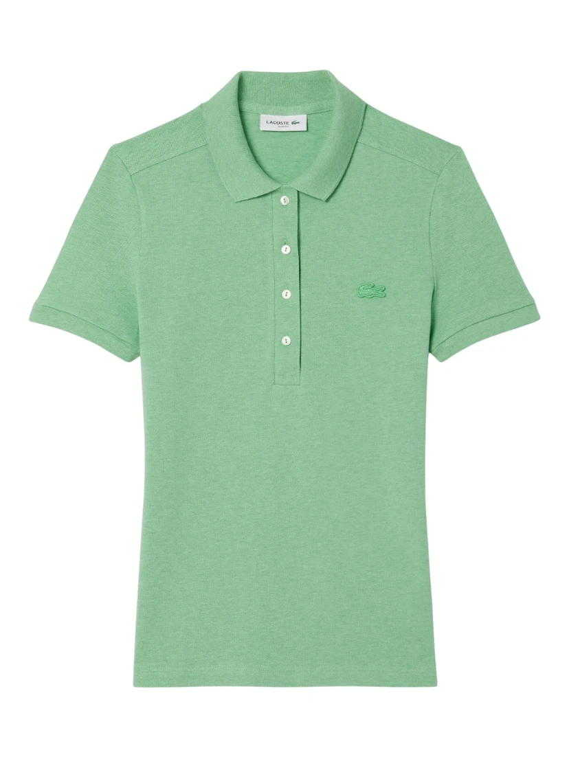 embroidered-logo polo shirt