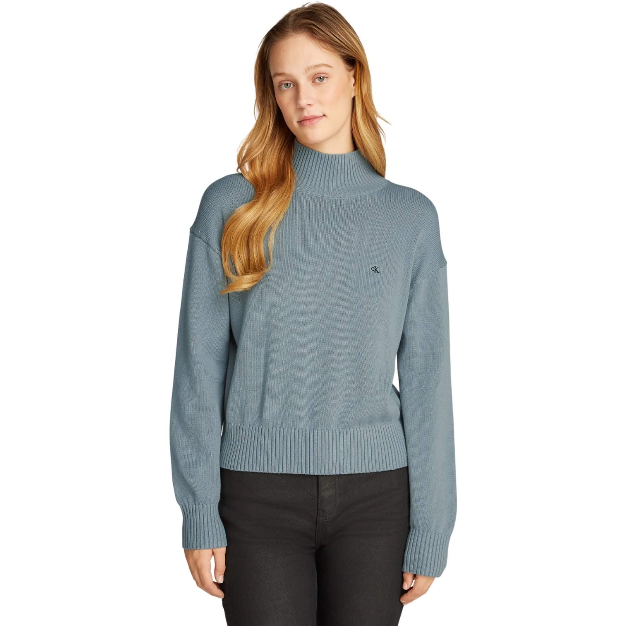 Calvin Klein Sweaters Clear Blue