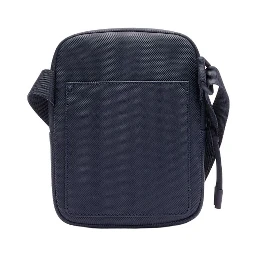 LCST coated canvas small flat crossbody bag