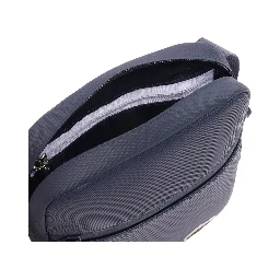 LCST coated canvas small flat crossbody bag