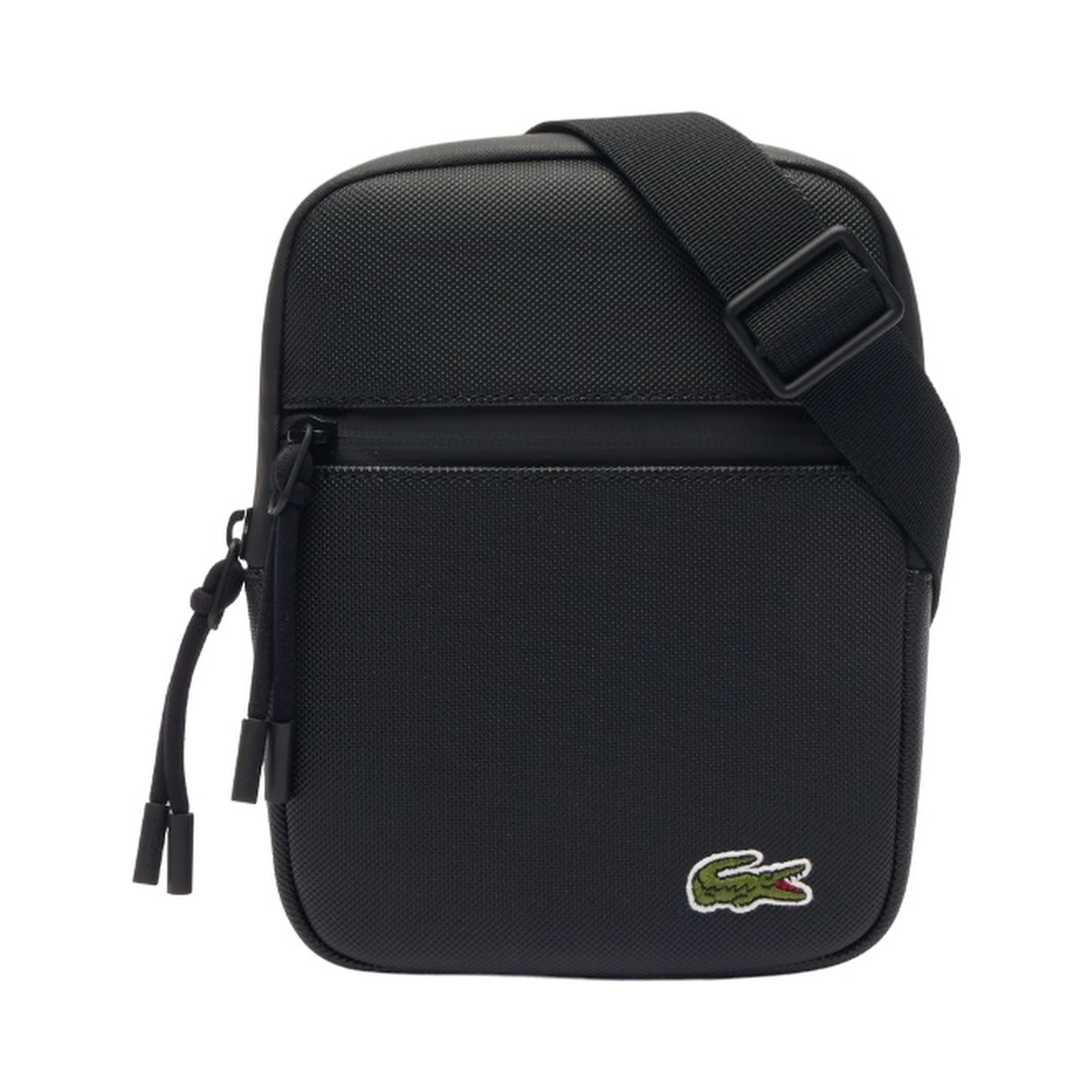 LCST Coated Canvas Small Flat Crossbody Bag