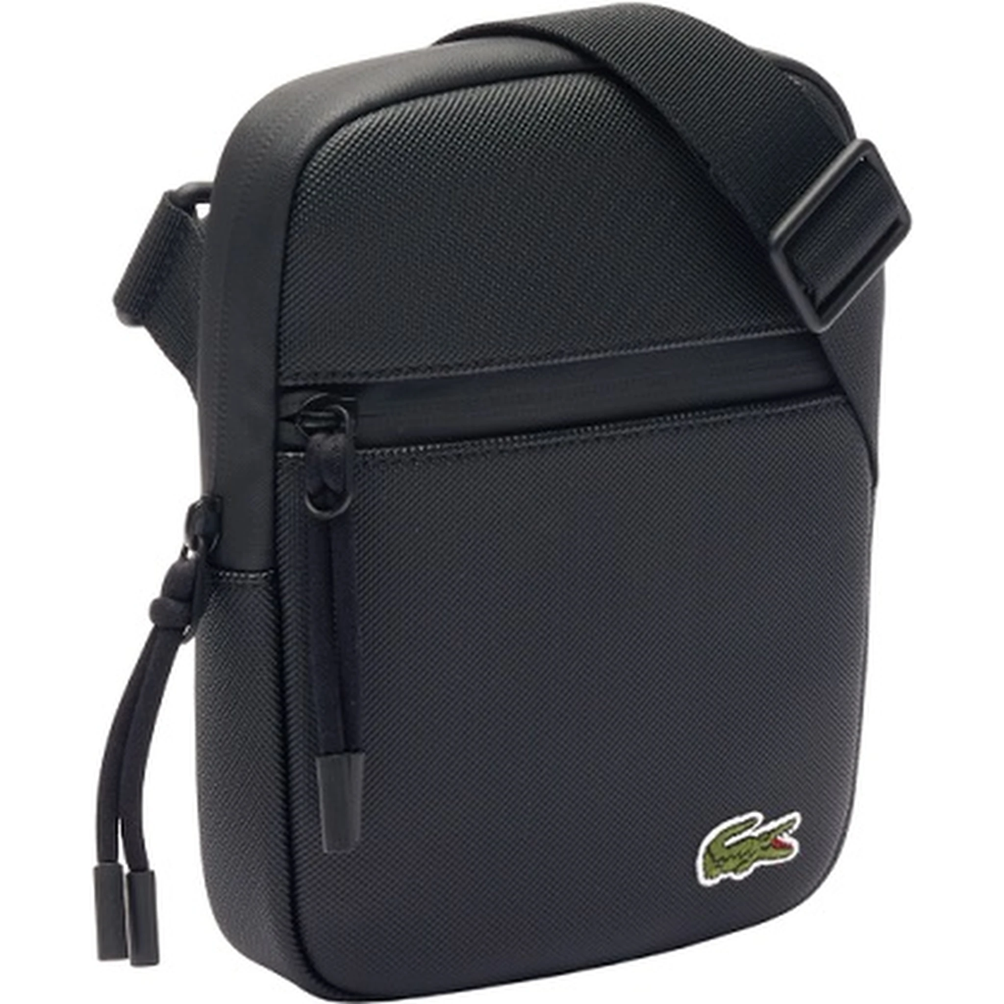 LCST Coated Canvas Small Flat Crossbody Bag