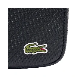 LCST Coated Canvas Small Flat Crossbody Bag