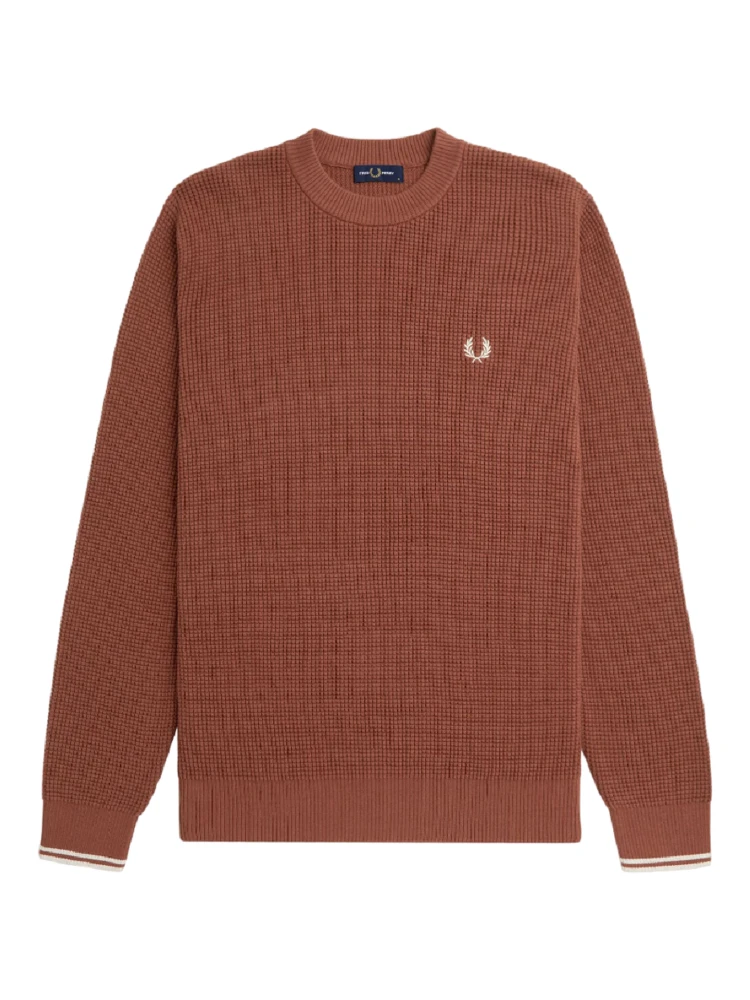 Fred Perry Sweaters Brown