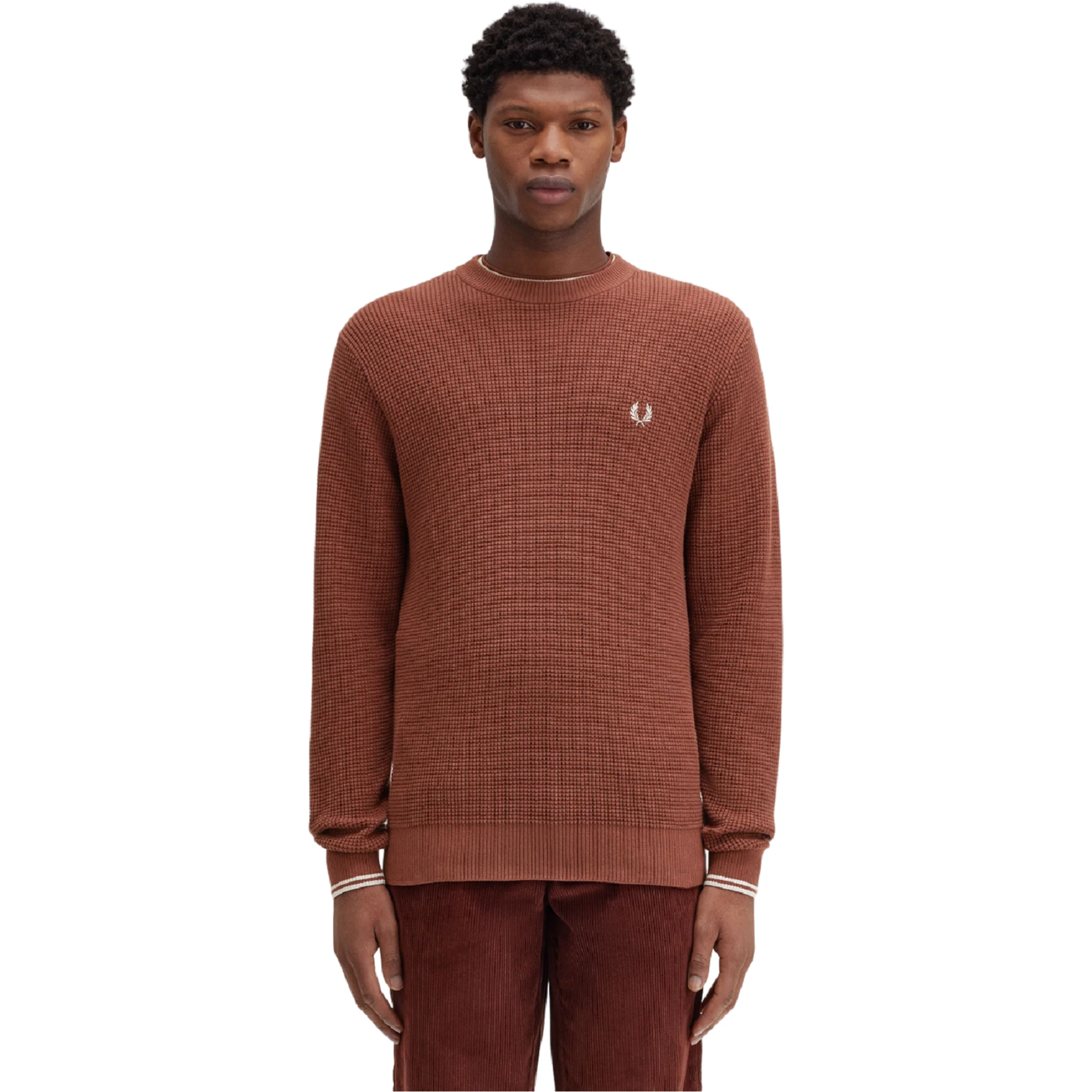 Fred Perry Sweaters Brown