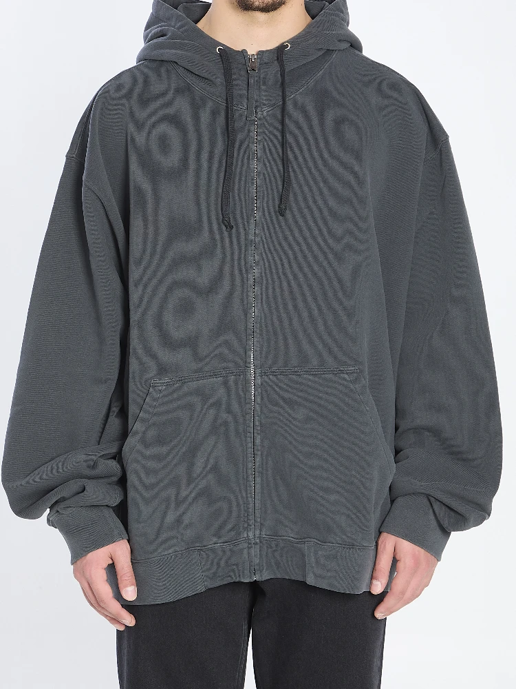 Hoodie with numeric logo