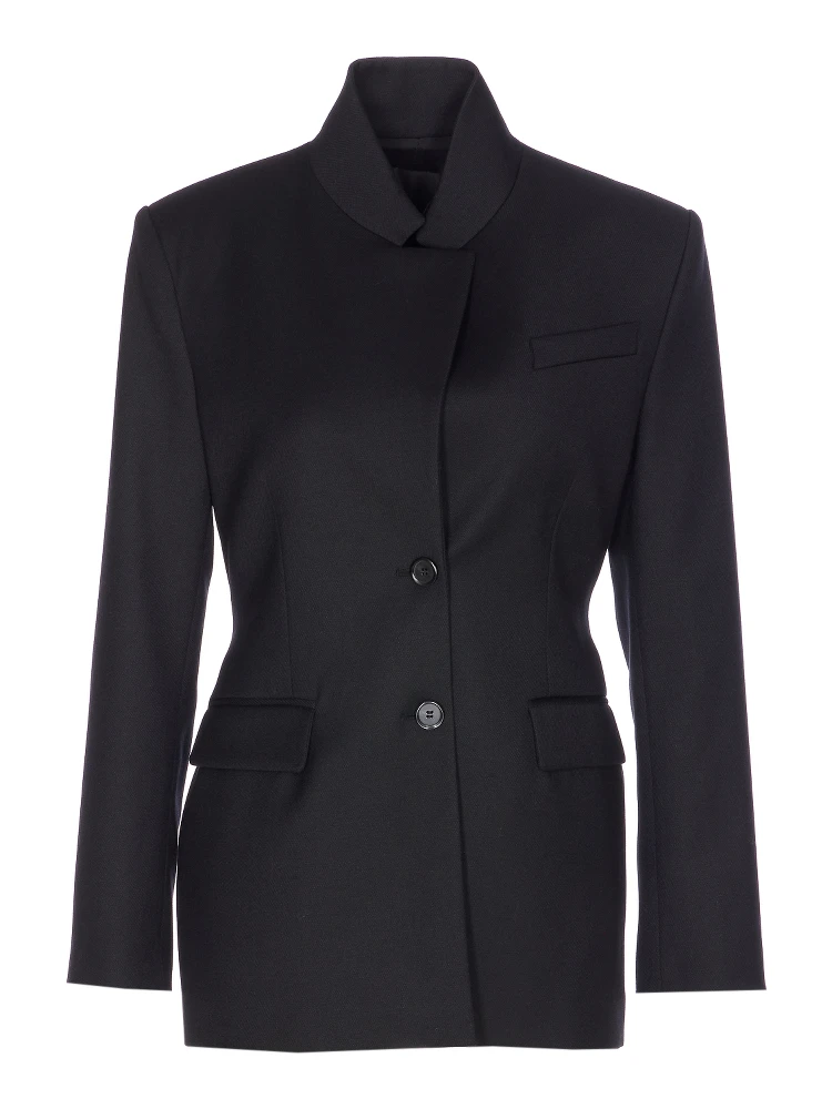 belted blazer