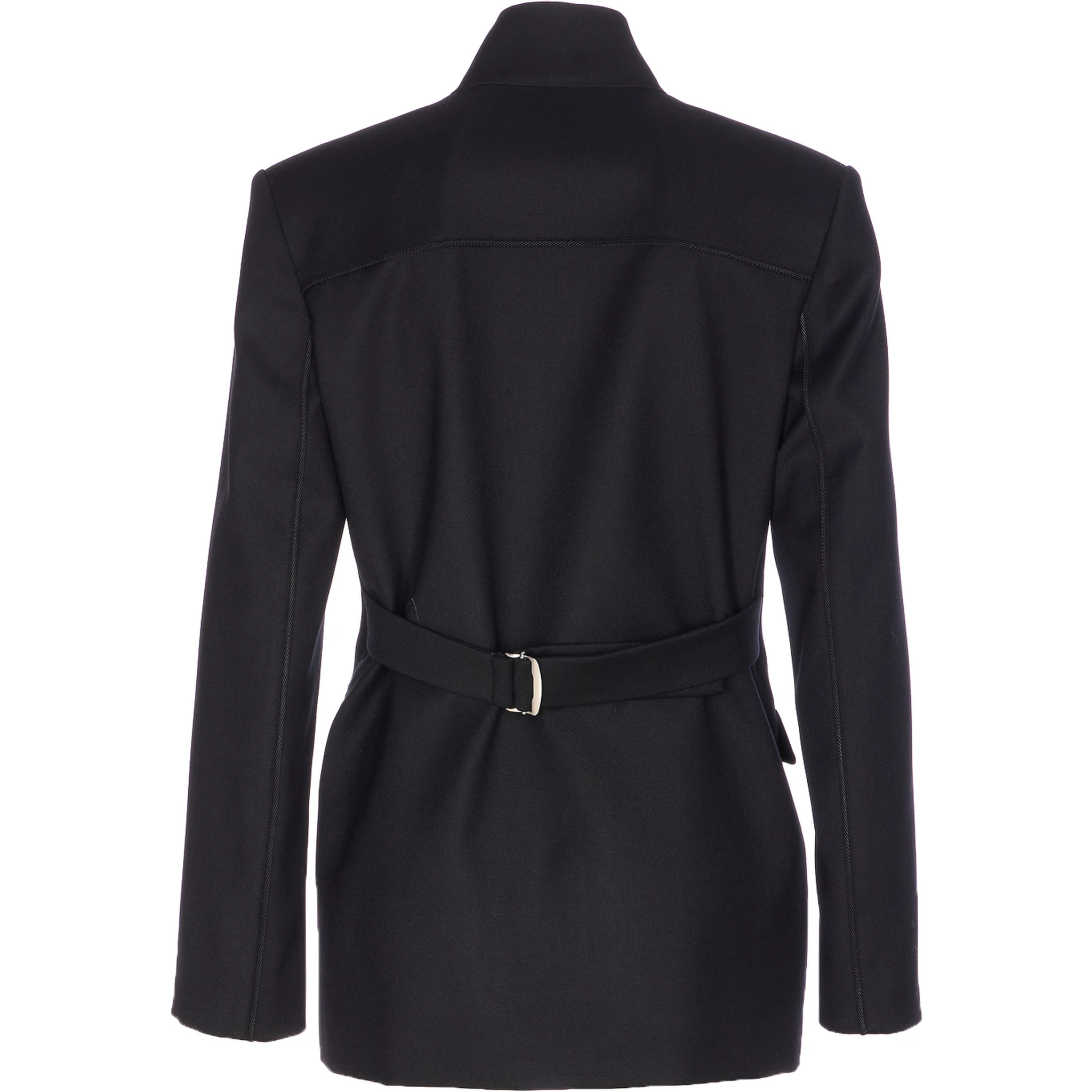 belted blazer