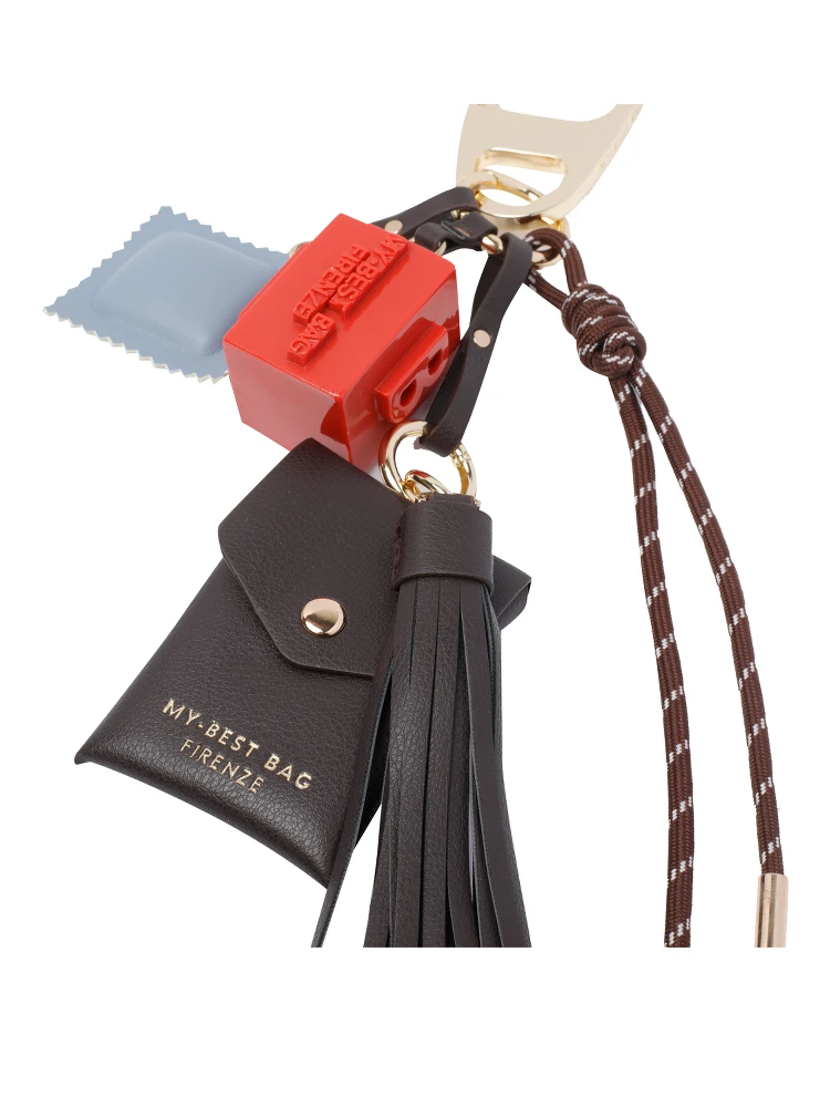 MY BEST BAG FIRENZE Keychains Red alternative