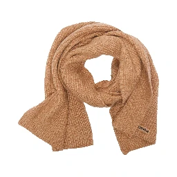 Slovenia ribbed label scarf